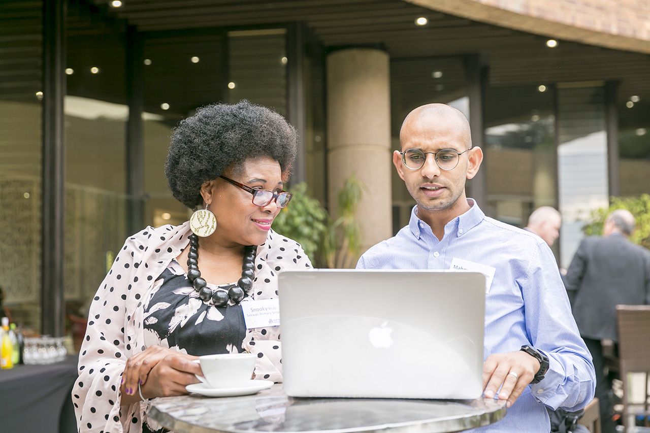 Behind every leader, a partner 
